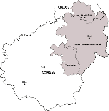 Carte syndicat mixte